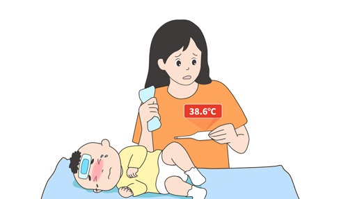 體溫38°C+，物理降溫要用溫毛巾還是冷毛巾？